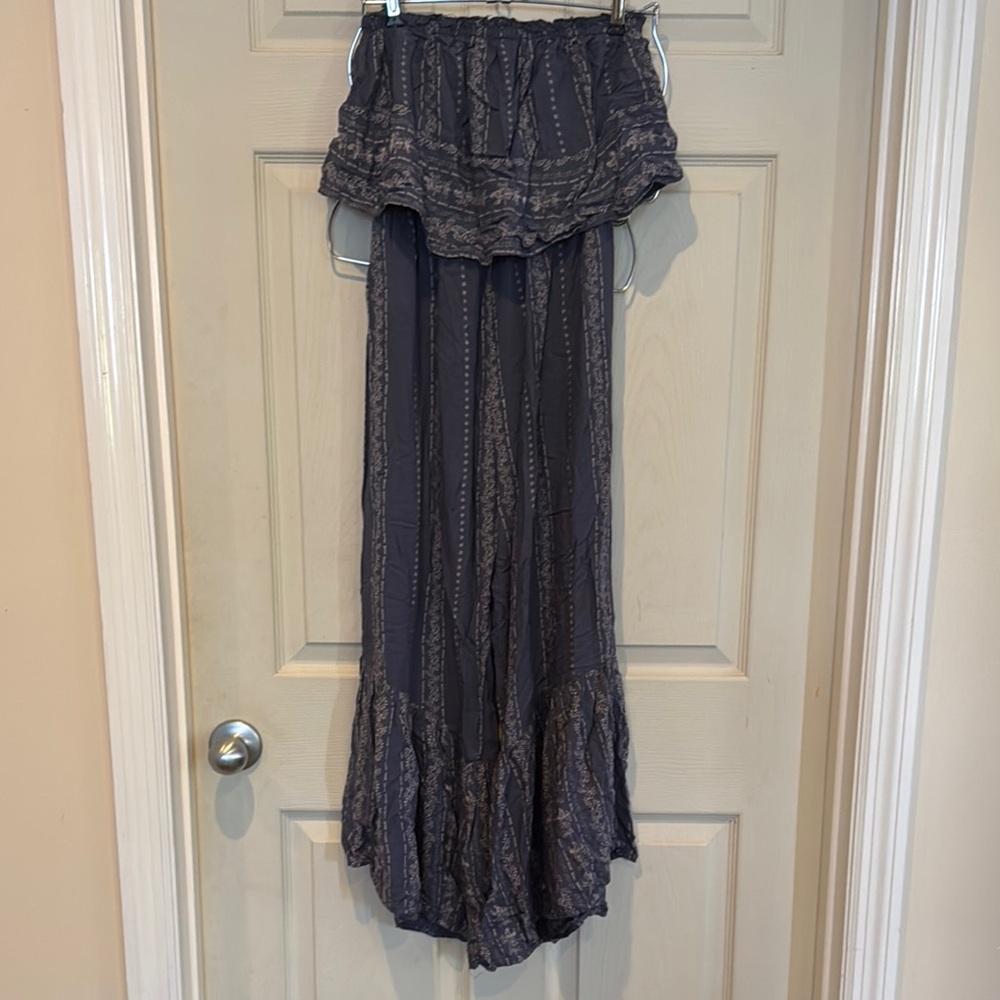 Elegant Dusty Blue Women's Jumpsuit